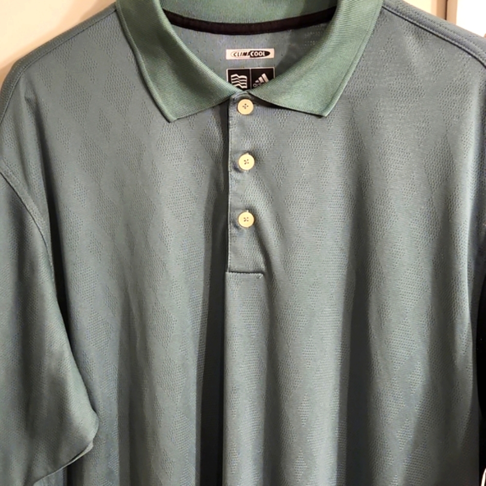 Adidas climacool short sleeve polo shirt